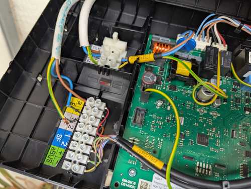 Gas boiler circuit board